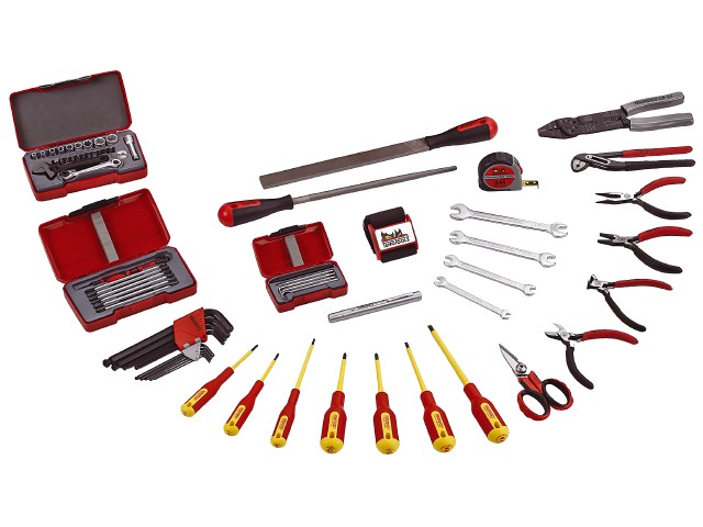 Teng Tools værktøjskasse inkl. 69 dele værktøj