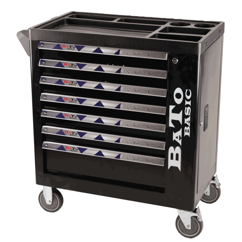 BATO BASIC værktøjsvogn med 7 skuffer 358 dele